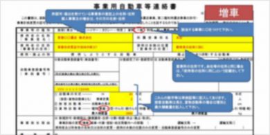 連絡書の書き方｜大阪の運送業許可に特化した行政書士